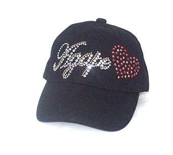 Agape Love Crystal Rhinestone Baseball Hat Visor