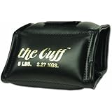 Cando 10-0209 Black Cuff, 5 lbs Weight, For Wrist or Ankle