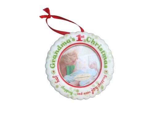 The Grandparent Gift Co. Holiday Grandma's First Christmas Ornament