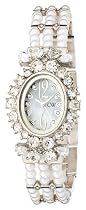 Charles Winston Collection Women's Princess Pearl Watch #WS0290-WH-PRL