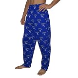 Mens MLB Kansas City Royals Comfortable Cotton Sleepwear / Pajama Pants - Blue (Size: XL)
