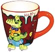 ZooBuds Dancing Feet 8 Ounce Cup with Hand Painted Alligator Design