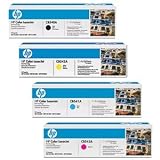 4 Color Set Laser Toner Cartridge Cb540a Cb541a Cb542a Cb543a for Use in Hp Cp1515n, Cp1518ni and Cp1215