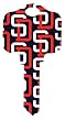 San Diego Padres Schlage SC1 House Key