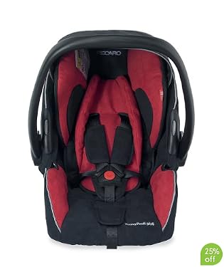 Recaro Young Profi Plus Baby Car Seat - Black/Red