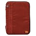 CaseCrown Faux Suede Sleeve Case (Red) for Samsung USB 2.0 8x DVD Writer External Optical Drive SE-S084B/RSBN