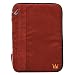 CaseCrown Faux Suede Zip Sleeve Case (Red) for ASUS Eee Pad Transformer w/ Keyboard
