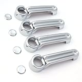 07-11 Jeep Liberty (4 Doors) Chrome Door Handle Covers by EZ Motoring