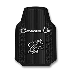 Cowgirl Up Trim-To-Fit Molded Front Floor Mats - Set of 2