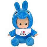 ローズオニールキューピー×ロディ ぬいぐるみ(小)お座り(ブルー)