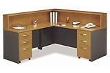 Series C / Corsa in Medium Cherry Package 4 - Bush Office Furniture