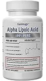 #1 Alpha Lipoic Acid - Powerful 600mg, 120 Vegetable Capsules - Made In USA, 100% Money Back Guarantee