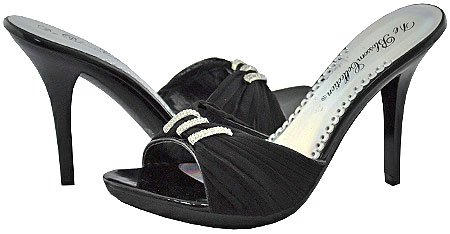 Blossom Verona-1 Black Women Dress Sandals
