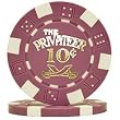 100 Privateer Dice Chips - Purple