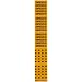 Brady 7058-3C 2-1/4" Height, 2-3/4" Width, 3/4" Or Less Outside Pipe Diameter, B-946 High Performance Vinyl, Black On Yellow Color Self-Sticking Vinyl Pipe Marker Legend "Compressed Air"