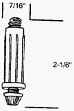 Prime Line Prod. 161934 Bottom Pivot Guide