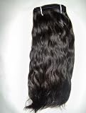 Brazilian Virgin Hair Weft Grade AAA Natural Wave 18'1b