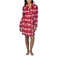 Gilligan & O'Malley&reg; Women's Flannel Robe - Red Plaid