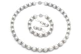  : MarieAnt White 8-9mm AA Freshwater Pearl Set