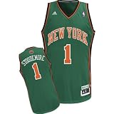 New York Knicks Amar'e Stoudemire Youth Green St. Patrick's Day Adidas Swingman Revolution 30 Jersey (M (10/12))