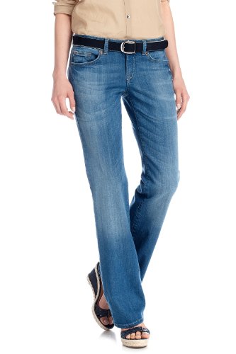 ESPRIT DE CORP Damen Jeans Normaler Bund, C1D721, Gr. 28/34 (L&auml;nge 34 Inch), Blau (896 med Preisvergleich