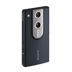 Sony MHSFS3B Bloggie 3D Full HD Pocket Camcorder (5 Megapixel, 6,1 cm (2,4 Zoll) Display, 8 GB interner Speicher, 3D HD-Video) schwarz