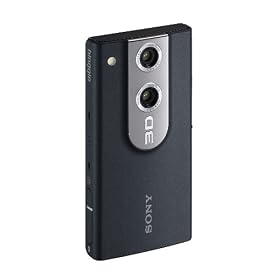 Sony MHSFS3 Bloggie HD Pocket Camcorder with 3D Shooting Capability - Black (4XDigital+1XOptical Zoom , 5MP, 2.4 inch LCD)
