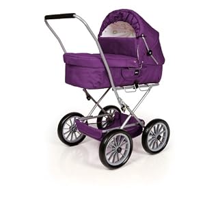 BRIO 24890110 Puppenwagen Gull, violett