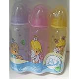 Precious Moments Bottles Set-8 Oz - BPA FREE-Girls by Precious Moments