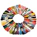 50 Docken Sticktwist Stickgarn 8m 6-fädig Multicolor farblich bunt