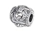 Zable(tm) Sterling Silver Claddaugh Bead / Charm