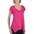 Juniors' Mossimo Supply Co. Asymmetrical Tee - Cerise Queen