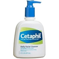 Cetaphil Daily Facial Cleanser, Normal to Oily Skin - 8 fl oz