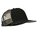 5 Panel Prostyle Trucker Caps - Black Black Charcoal