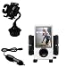 Microsoft Zune Auto Cup Holder with Car Charger - Uses Gomadic TipExchange