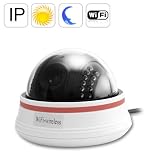 Wireless IP Camera + Night Vision + Motion Detection Alarm (White) Network Web
