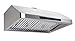 Cycene 30 Inch Professional Series Under Cabinet Stainless Steel Range Hood w/Baffle Filter @ 900CFM - CY-RH13PS-30