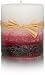 Stone Candles Pillar ( 3 in L x 3 in W ) Red Currant