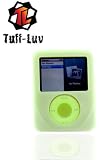 i-nique Tuff-Luv Apple Ipod Nano 3rd Gen 3G / Video Streetz pack - Twin Skin Combo Silicone skin case cover ( Belt Clip & sports armband) : Colour (Mojito (Frost/Green))