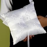 Sparkling Entwined Pillow - White
