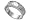 14K White Gold Hand-Crafted Matte and Hammered-Finish Band., 0.00