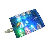 Sabrent SBT-UHPA USB 2.0 High Speed External Seven Port Mini Hub w/ LED's & AC Power Adapter