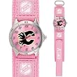NHL Kids' HF1-CAL Future Star Series Calgary Flames Pink Watch