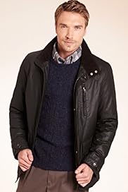 Blue Harbour Pure Cotton Waxed Jacket