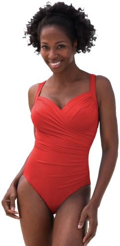 Miraclesuit DD-Cup Solid Sanibel Scarlet 14DD