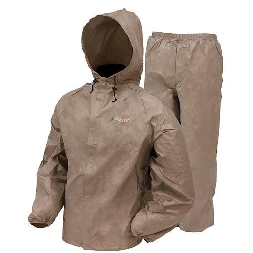 Frogg Toggs Men's Ultra Lite Rain Suit, Khaki, XX-Large