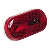 Blazer B484W1R Red rectangular dual bulb clearance marker-1 each by Blazer