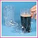 Clear Plastic Cowboy Boot Mugs (1 dz)