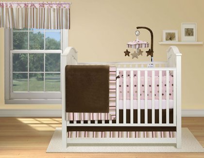 Bananafish Skinny Latte 4 Piece Crib Set