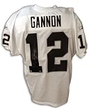 Autographed Rich Gannon Oakland Raiders Authentic White Reebok Jersey